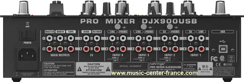 table de mixage djx 900 usb