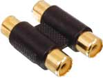 adaptateur rca rca mle femelle ac027 gold