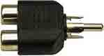 adaptateur rca rca mle femelle ac028 gold