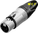 Neutrik XLR femelle NC3FXX NC3 NC 3 FXX