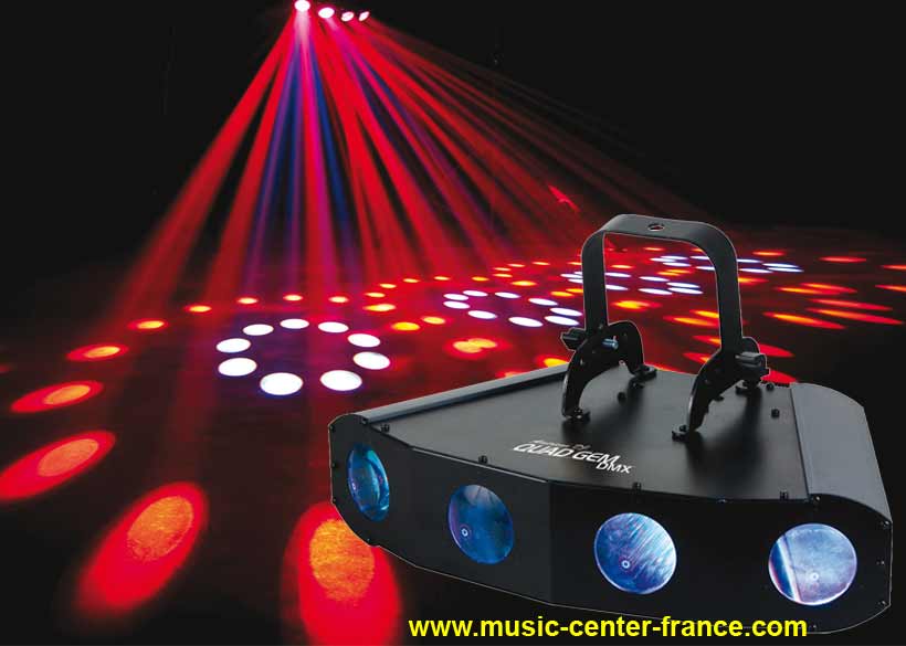 centre piste jeu de lumière à LED DMX light ADJ American DJ