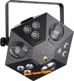 jbsystems jb systems alien jeu de lumiere a led 06200 rgbw rvbw 70 w telecommande dmx 28 canaux vug