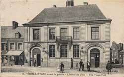 henin lietard beaumont hotel de ville mairie avant la guerre 14-18 1914-1918