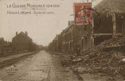 henin lietard beaumont rue de lens gabriel peri premiere guerre mondiale 14 18 1914 1918
