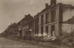 henin lietard beaumont rue de lens gabriel peri premiere guerre mondiale 14-18-1914-1918