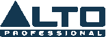 Alto pro audio professional logo