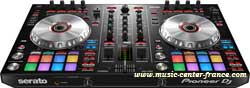 pioneer ddjrx2 ddj rx2 controleur numerique noir black vue de face