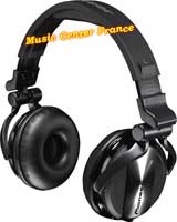 pioneer hdj1500k hdj1500 hdj 1500 k bkack noir casque dj vud