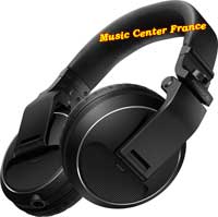 pioneer hdjx5 hdj x5 k bkack noir casque dj vud