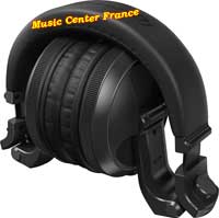 pioneer hdj-x5 bt x5 bt k bkack noir casque dj plie